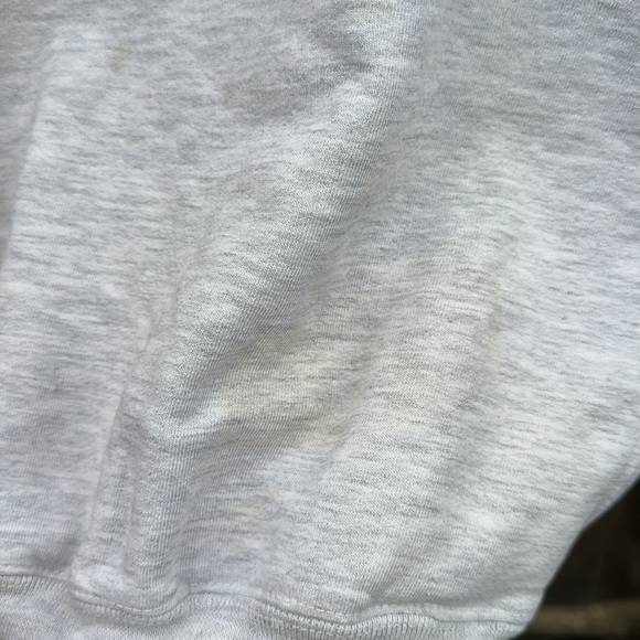 Vintage 90s Russell Athletic Gray Jazz Crewneck Sweatshirt Size Large - Picture 4 of 9